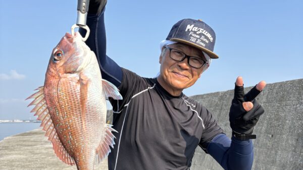 梅田重一ついに大物を釣る！？